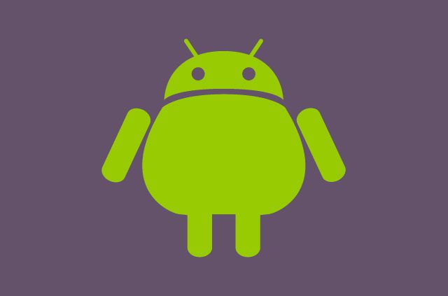 A chubby version of the Android logo.