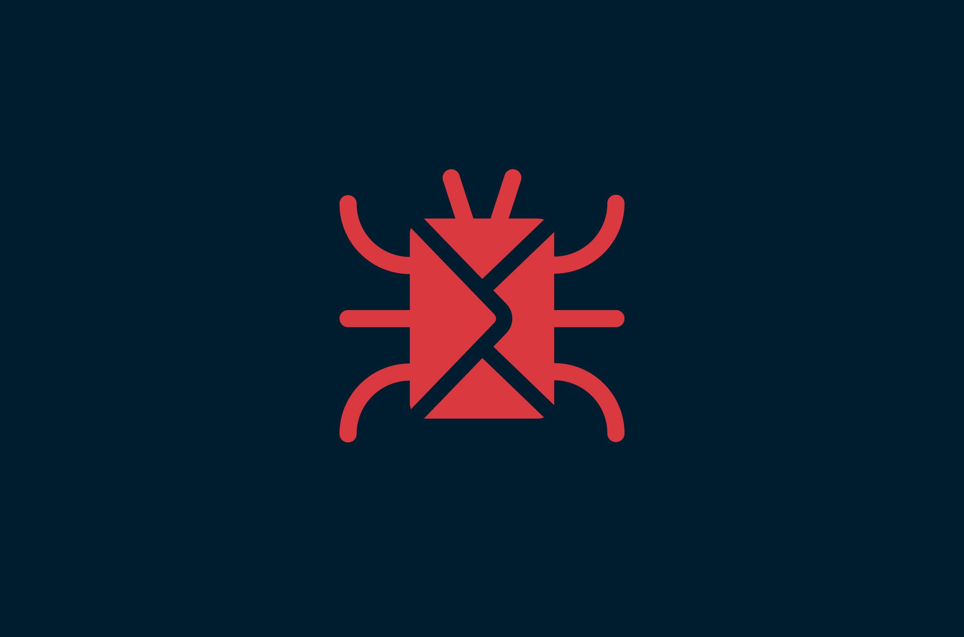 Bug with an envelope body.