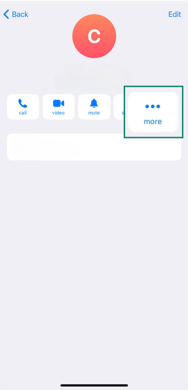 More options button in a Telegram chat for additional features.