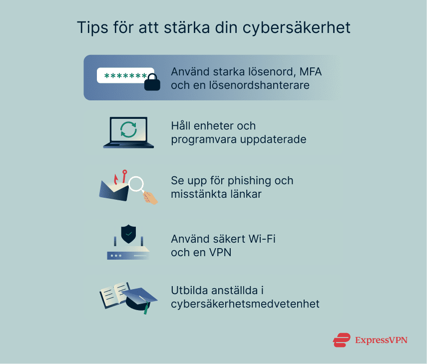 5 tips to improve your cybersecurity