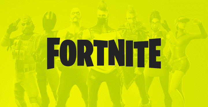 Fortnite logo.