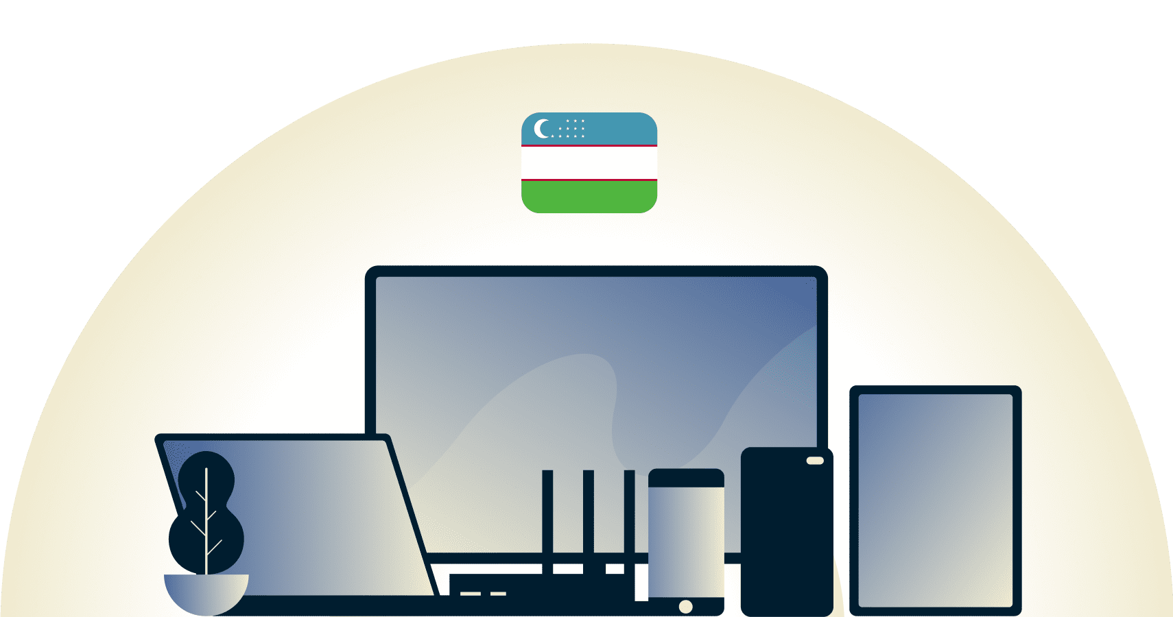 Uzbekistan VPN for all devices