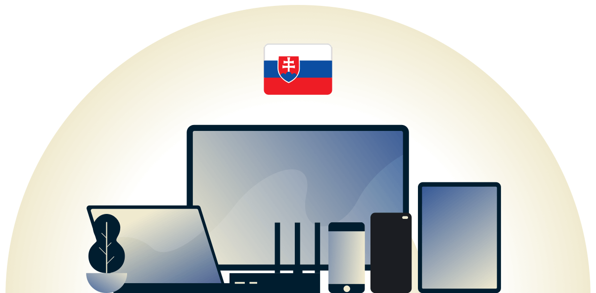 Slovakiet VPN beskytter en række forskellige enheder.