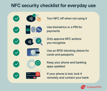 Best practices for securing NFC communication.